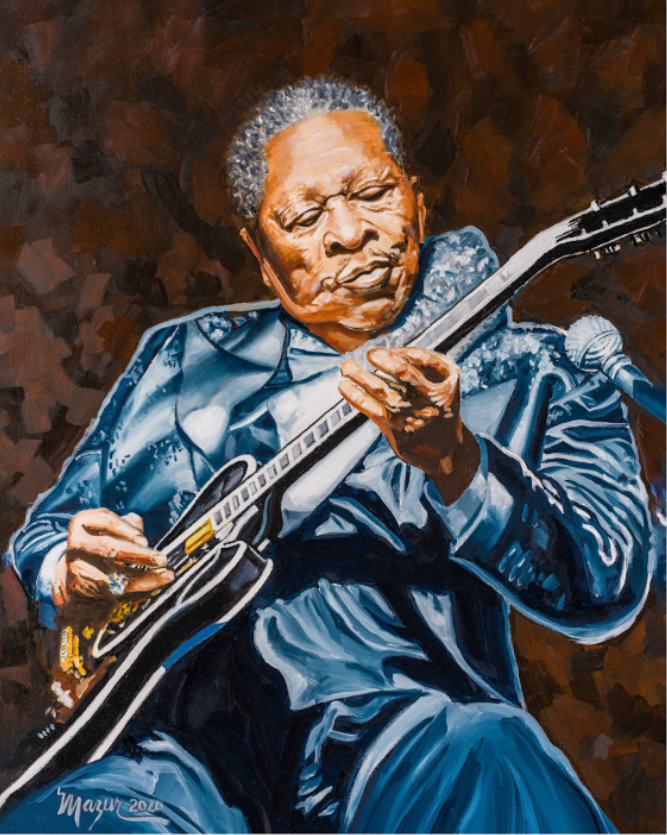 Ruby Mazur BB King 